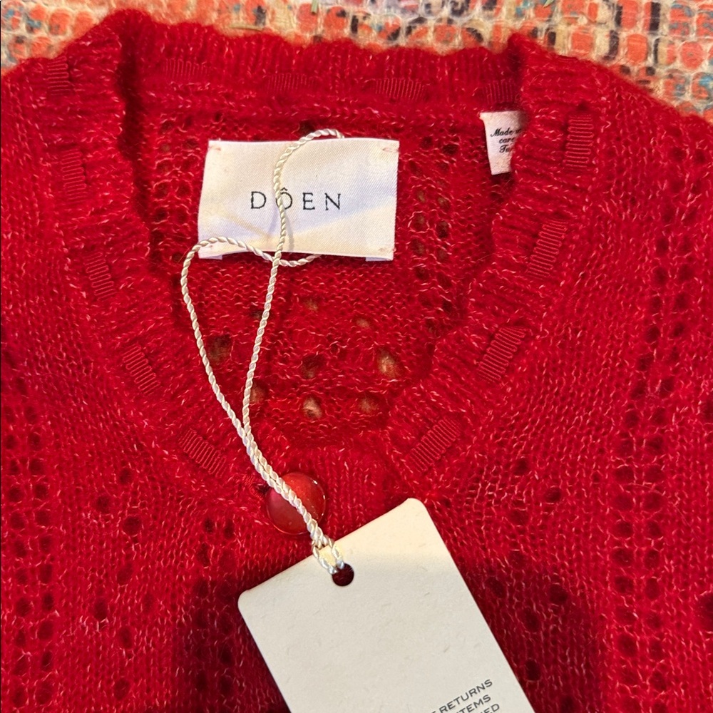 NWT DOEN Cosette Cardigan, s - Picture 3 of 7